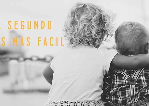 Con el segundo hijo es más fácil