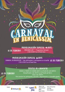 Actividades para niños en Castellón. Carnaval en Benicàssim