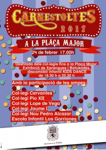 Actividades para niños en Castellón. Carnaval en Nules