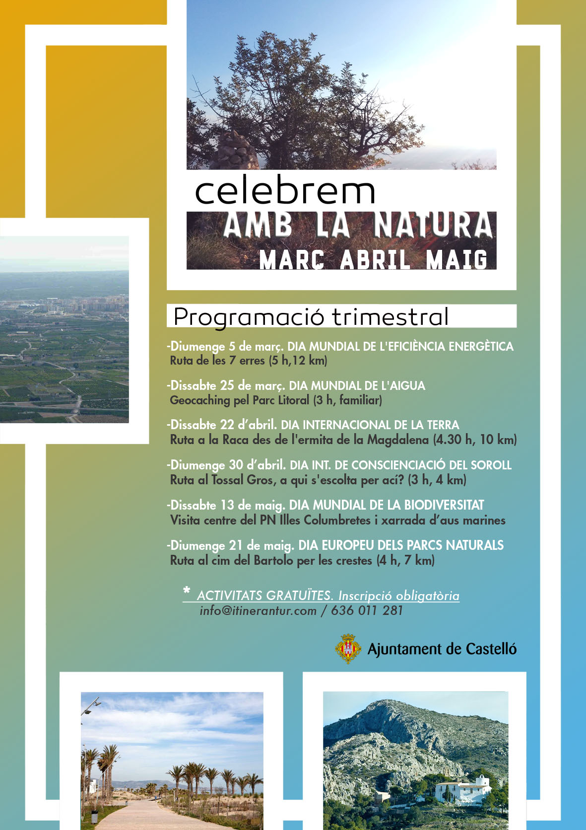 Actividades para familias en Castellón. Geocaching