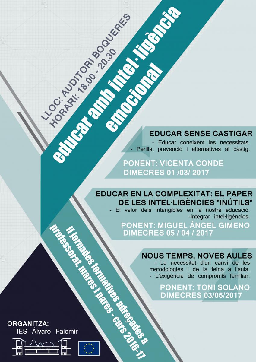 Actividades para madres y padres. Jornadas educación Almassora