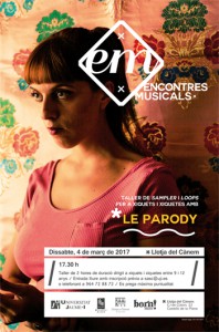 Actividades para niños en Castellón. Encontres musicals UJI. Taller sampler y loops