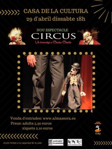 Actividades para niños en Castellón. Espectáculo familiar Circus Almassora