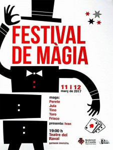 Actividades para niños en Castellón. Festival de Magia Teatro del Raval