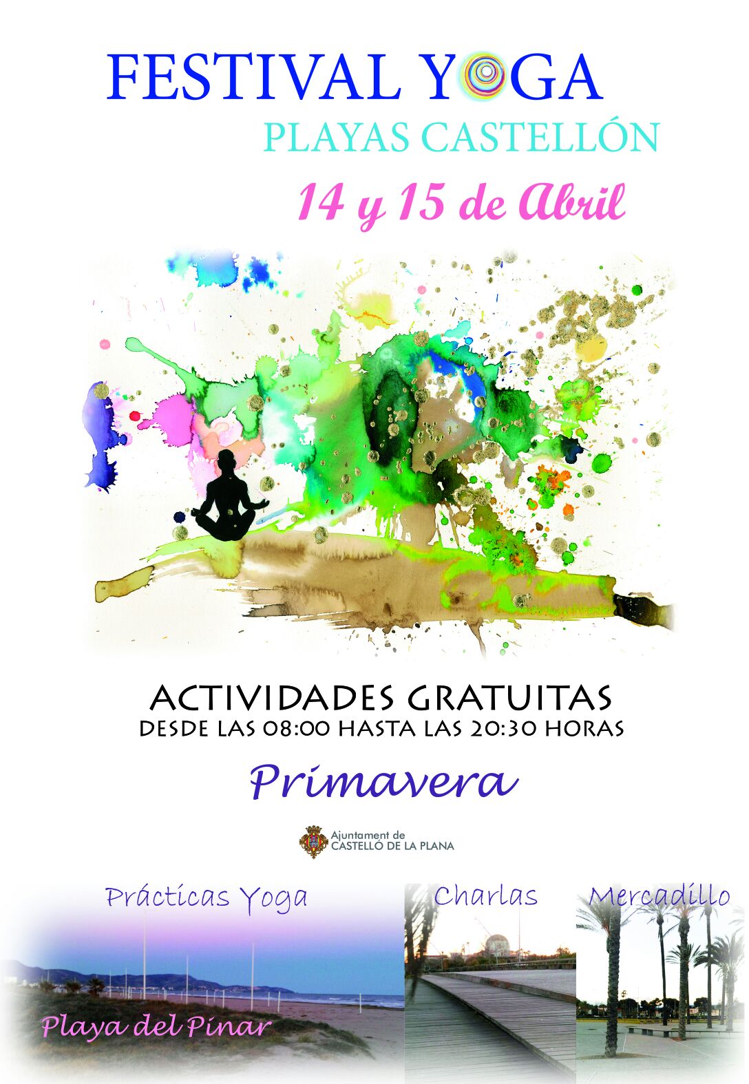 Actividades-para-niños-en-Castellón. Festival de Yoga