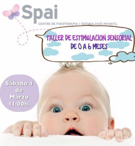 Actividades-para-niños-en-Castellón.Taller de estimulación sensorial para bebés